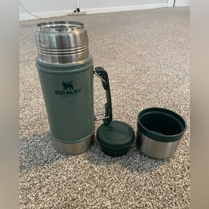 Stanley 1 qt food jar hammertone green